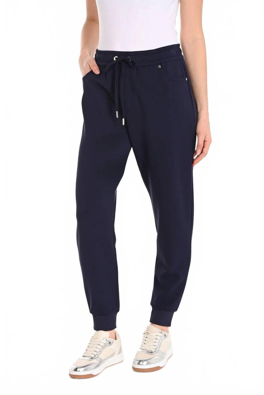 NEW FRANK LYMAN drawstring ankle pant in midnight blue